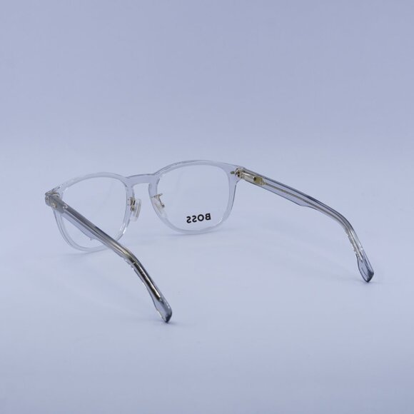 Hugo BOSS 1479/F 0KB7 00 Eyeglasses Transparent Grey 52mm Round Frame - Picture 9 of 11